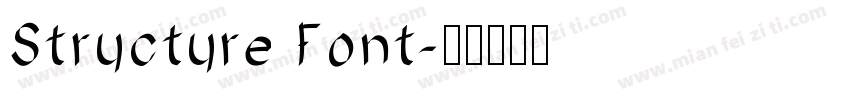 Structure Font字体转换